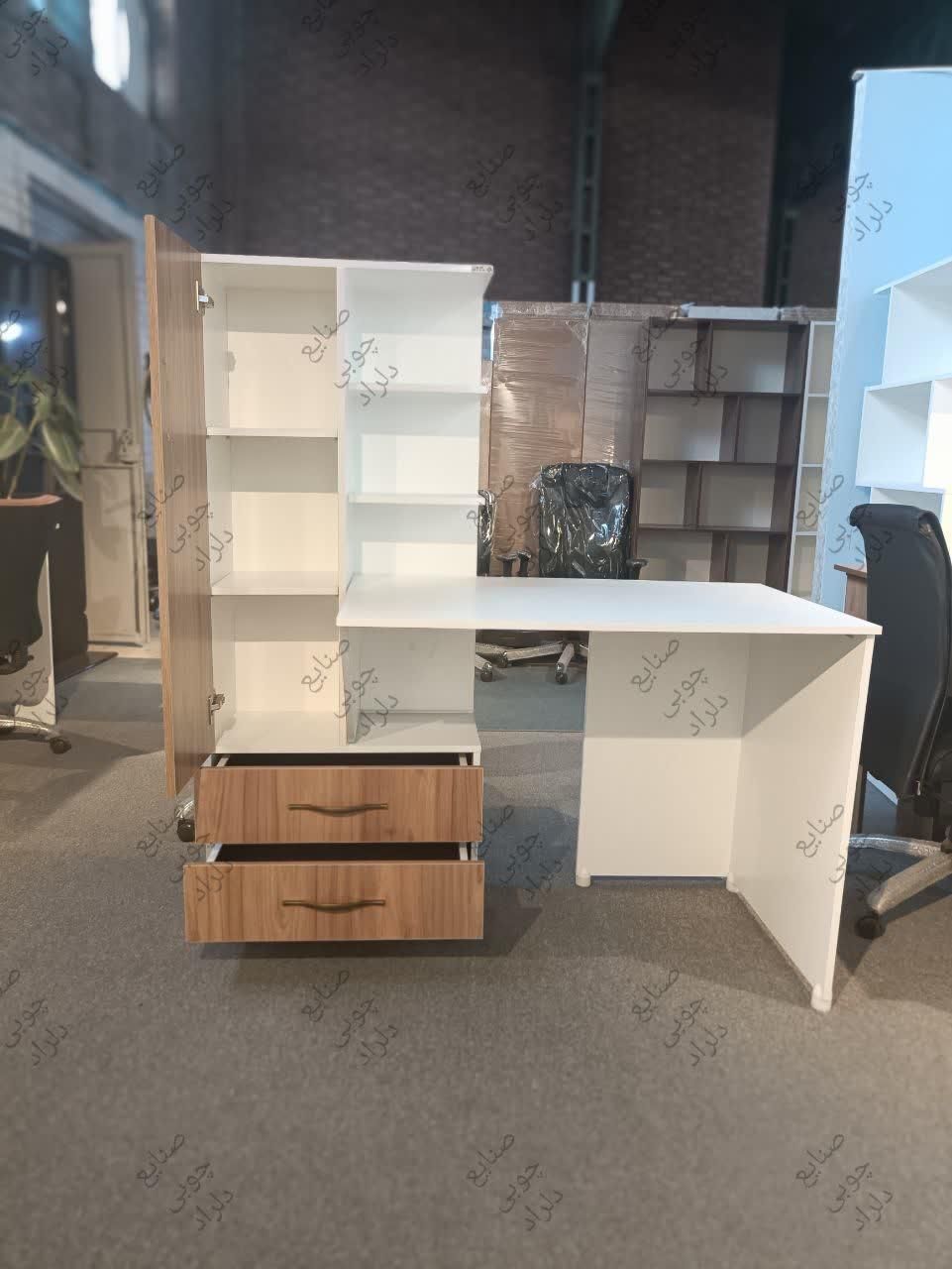 میز تحریر مدل ماهور 2کشو|میز تحریر و کامپیوتر|کرج, عظیمیه|دیوار