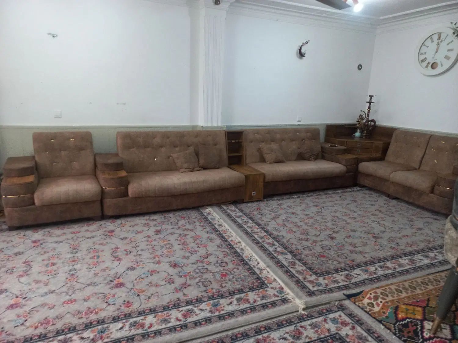 مبل راحتی سالم درحد نو ومیز غذا خوری سالم|مبلمان خانگی و میز عسلی|محمودآباد, |دیوار