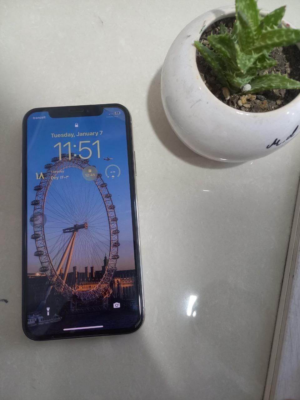 اپل iPhone X با حافظهٔ ۲۵۶ گیگابایت|موبایل|دامغان, |دیوار