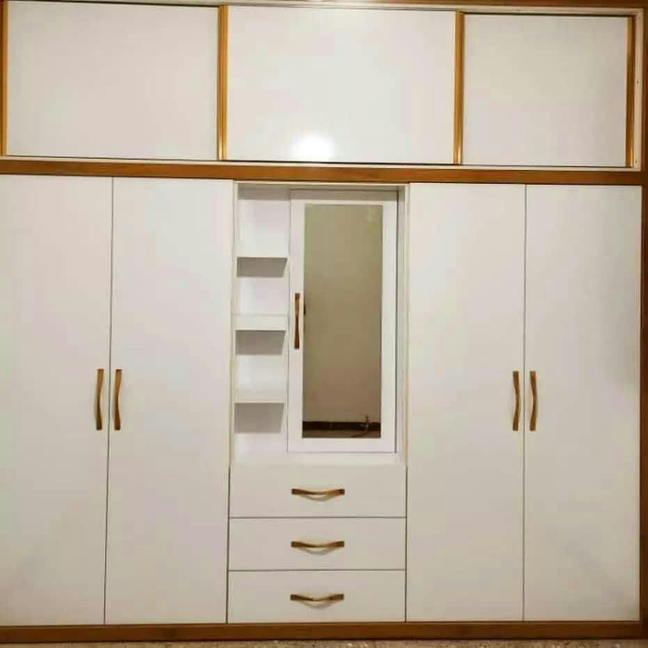 کمددیواری کابینت ام دی اف کاری نصب درب چوبی|خدمات پیشه و مهارت|مشهد, رسالت|دیوار