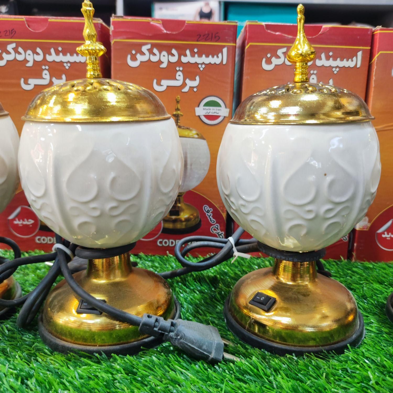 اسپند دود کن سرامیکی sadaf اسفند دود کن برقی|صنایع دستی و سایر لوازم تزئینی|مشهد, خین عرب|دیوار