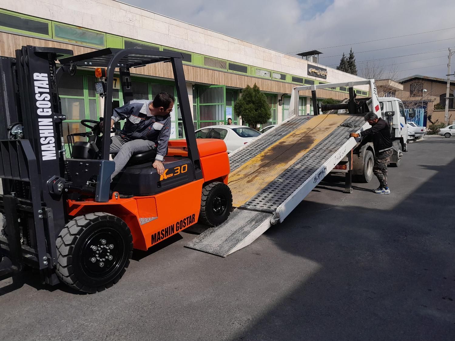 استاکر جک پالت باتری لیفتراک|ماشین‌آلات صنعتی|ایلام, |دیوار