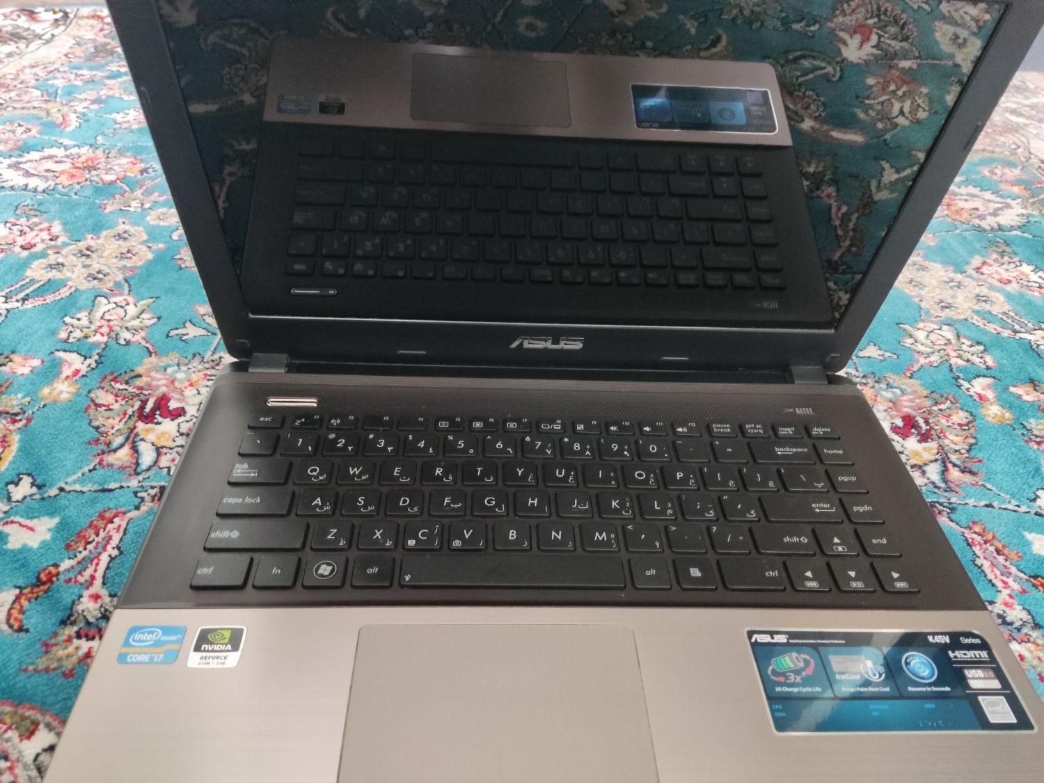 لپتاپ Asus K45V|رایانه همراه|کرج, ساسانی (قلمستان)|دیوار