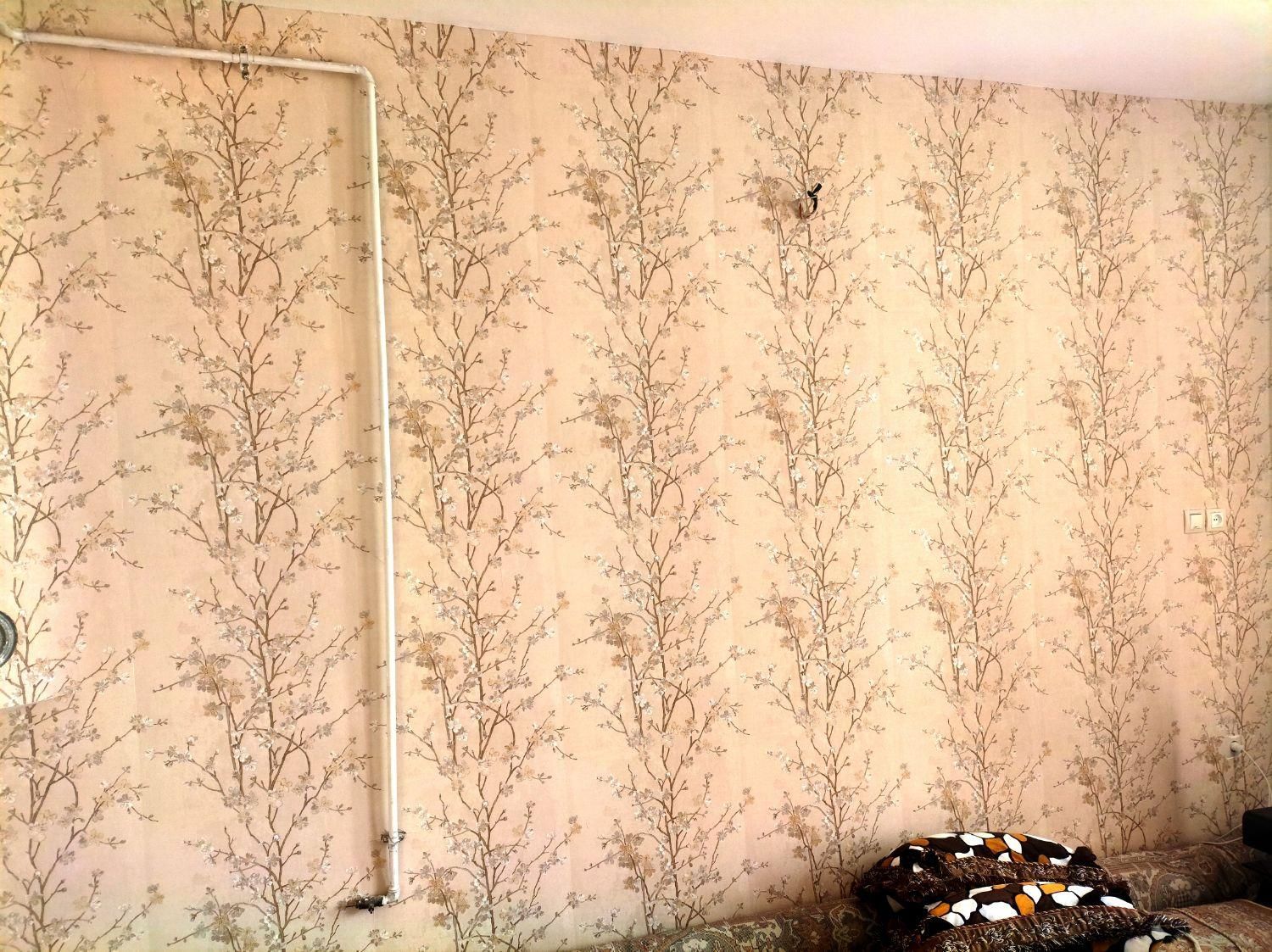 نصب کاغذدیواری و نقاشی و پتینه کاری|خدمات پیشه و مهارت|شیراز, باغ تخت|دیوار