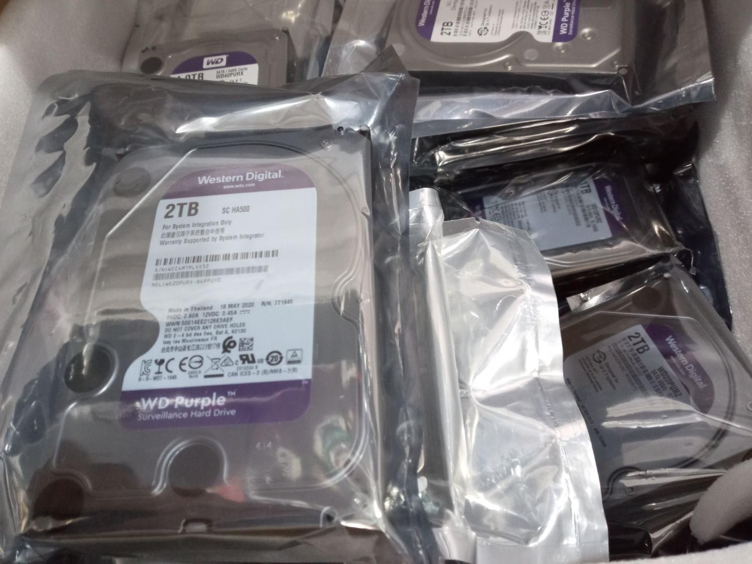 هارد وسترن بنفش یکترابایت مخصوص دوربین مدار بسته|قطعات و لوازم جانبی رایانه|کرج, گلشهر|دیوار