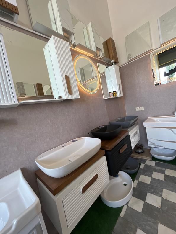 کابینت روشویی فول ست آروشا 60(کارخانه)|لوازم سرویس بهداشتی|تبریز, |دیوار