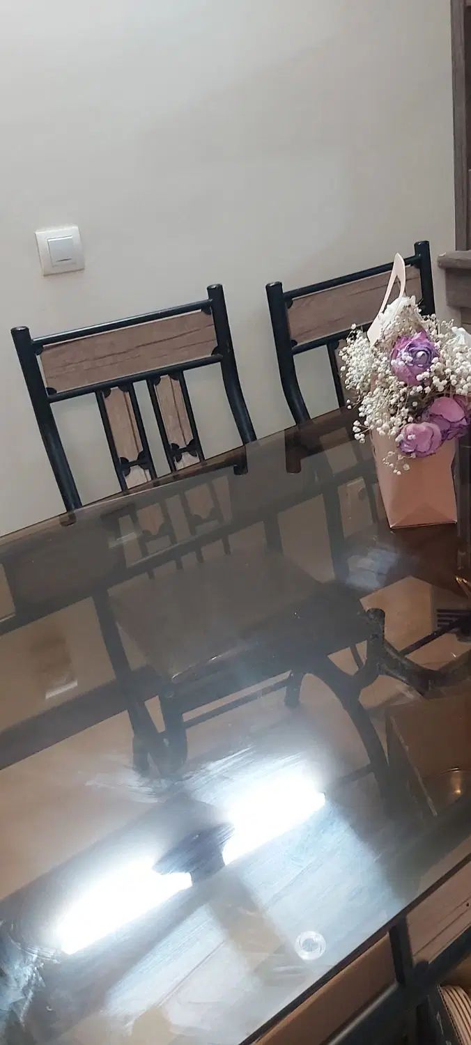 ناهارخوری فرفوژه۶ نفره/حراج/وسایل منزل/قالیچه/کتاب|حراج|اصفهان, خانه اصفهان|دیوار