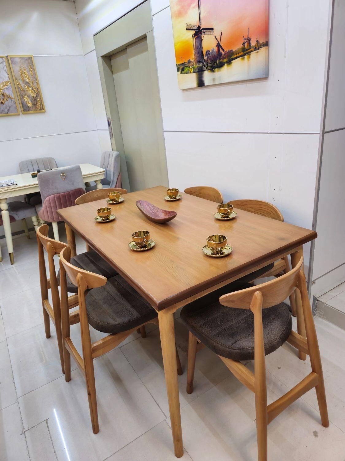 میز غذاخوری میز و صندلی نهار خوری آقای مبل|میز و صندلی غذاخوری|زنجان, |دیوار