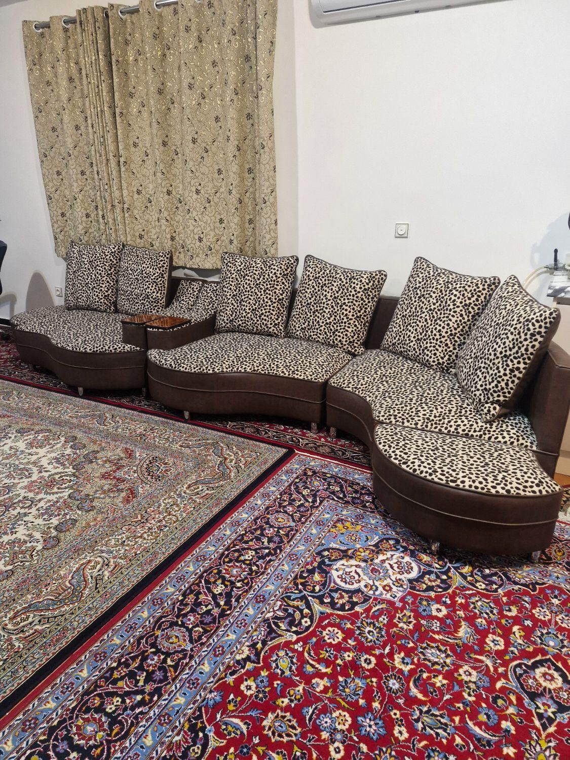 مبل ۷ نفره|مبلمان خانگی و میز عسلی|رودهن, |دیوار