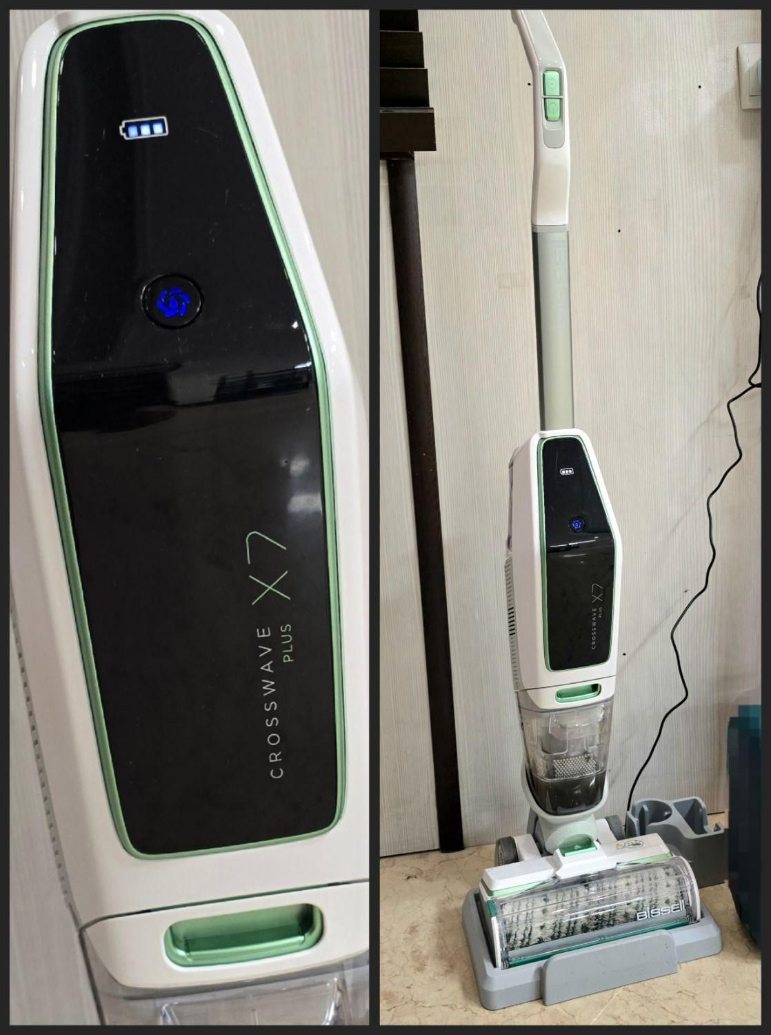 جاروشارژی بیسل اصل سه کاره crosswave x7 plus|جاروبرقی، جارو شارژی، بخارشو|تهران, قیطریه|دیوار