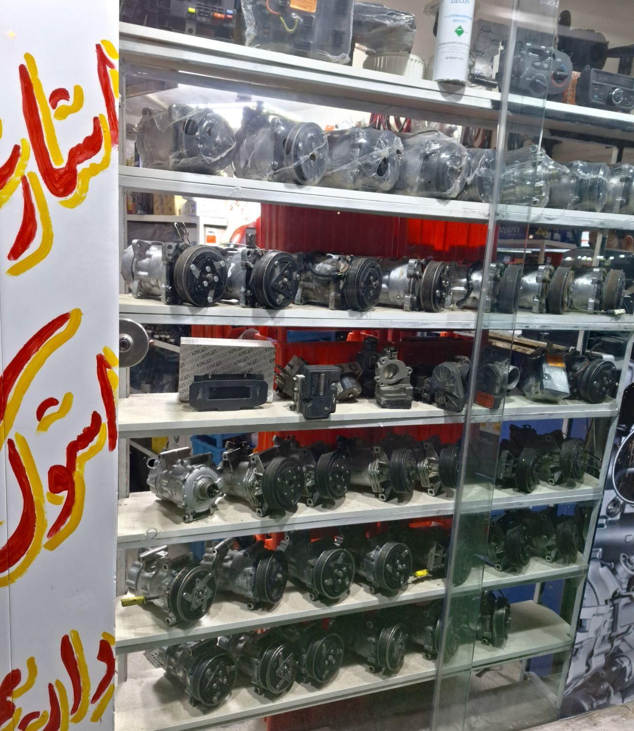 انواع کمپرسور کولر ماشین های ایرانی و خاجی|قطعات یدکی و لوازم جانبی|کرج, گلشهر|دیوار