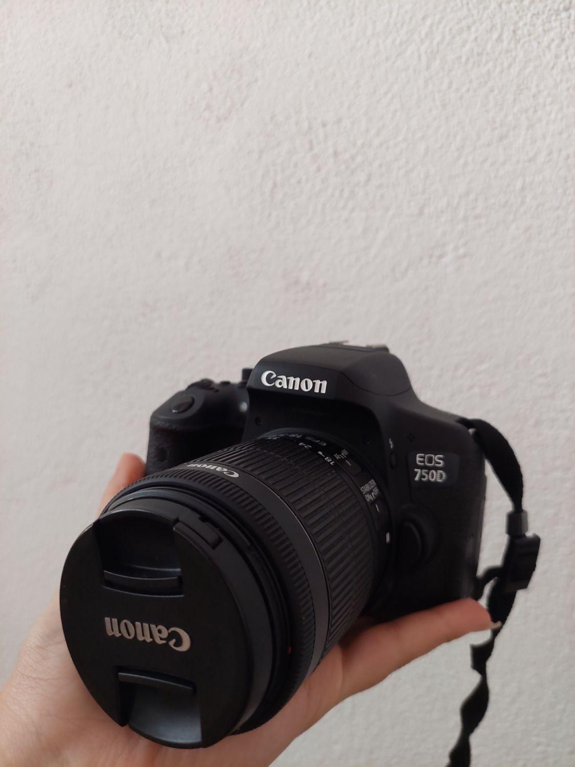 فروش دوربین canon750d|دوربین عکاسی و فیلم‌برداری|بهبهان, |دیوار
