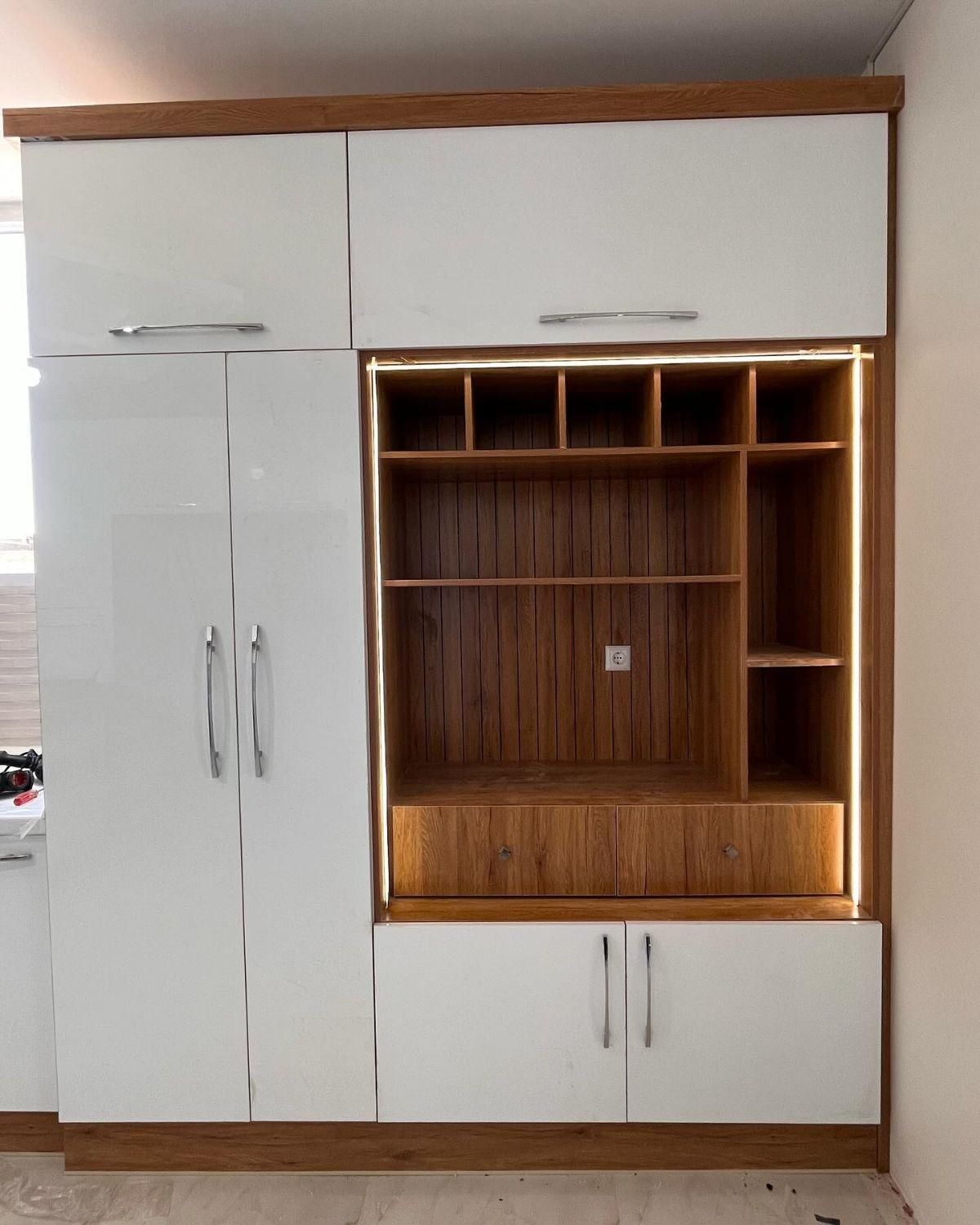 کابینت و کمددیواری پاک چوب|خدمات پیشه و مهارت|یاسوج, |دیوار