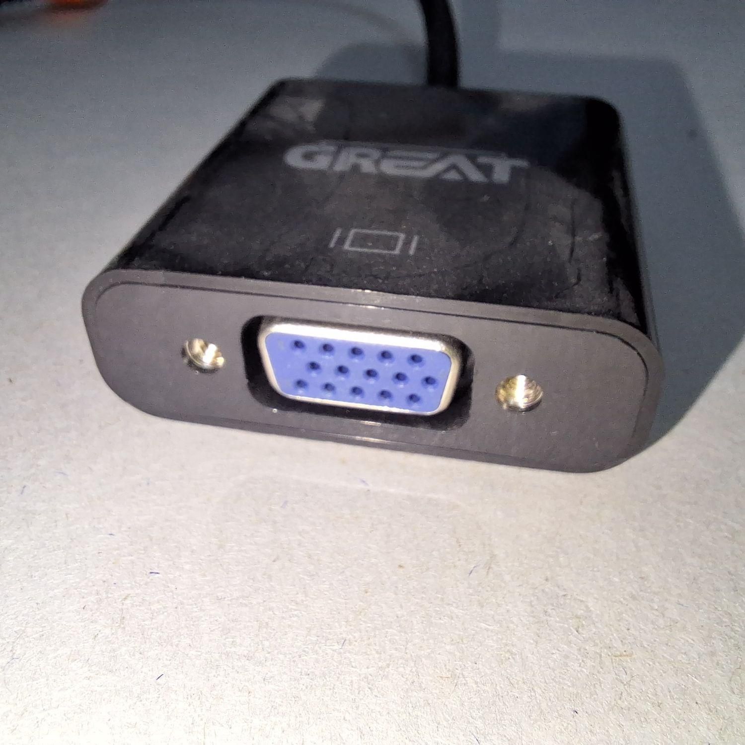 مبدل HDMI به VGA|قطعات و لوازم جانبی رایانه|گنبد کاووس, |دیوار