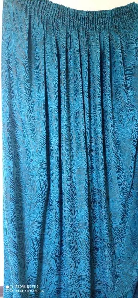 پرده مخمل طرح داردوعددعرض2و70باکتیبه جنس خوب|پرده، رانر، رومیزی|اصفهان, بهارستان|دیوار