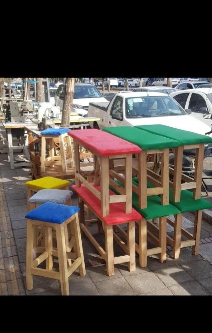 نیمکت چرخ خیاطی|صندلی و نیمکت|فردیس, منظریه|دیوار