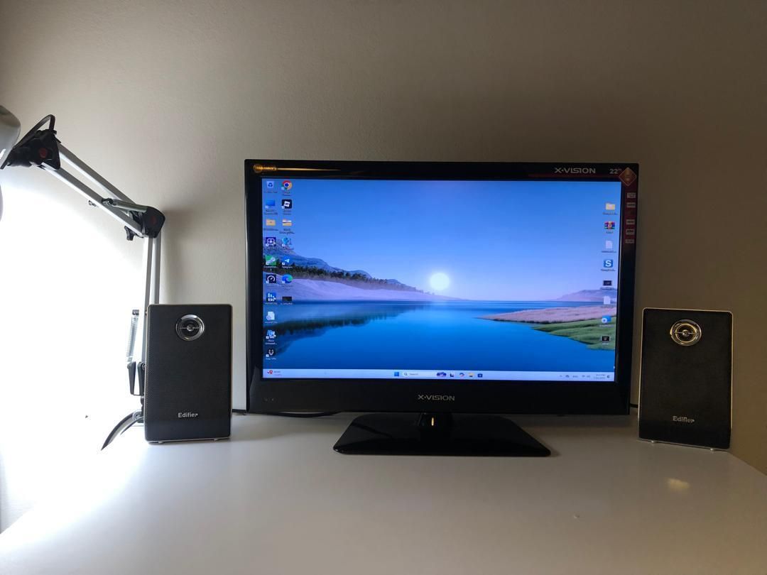 تلویزیون  مانیتور 22 اینچ xvision مدل LE-22A02|تلویزیون و پروژکتور|تهران, هفده شهریور|دیوار