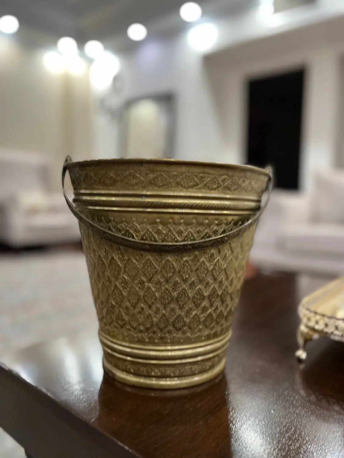 سطل برنجی|صنایع دستی و سایر لوازم تزئینی|تهران, تهرانسر مرکزی|دیوار