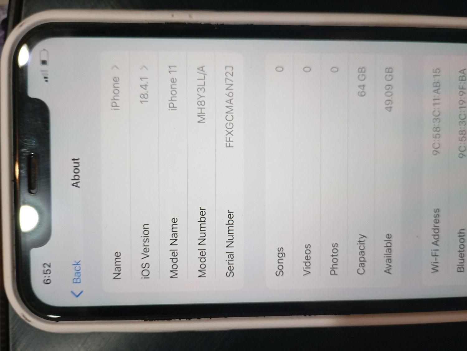 IPHONE 11 64GB تک سیم LLA|موبایل|تهران, دریاچه شهدای خلیج فارس|دیوار