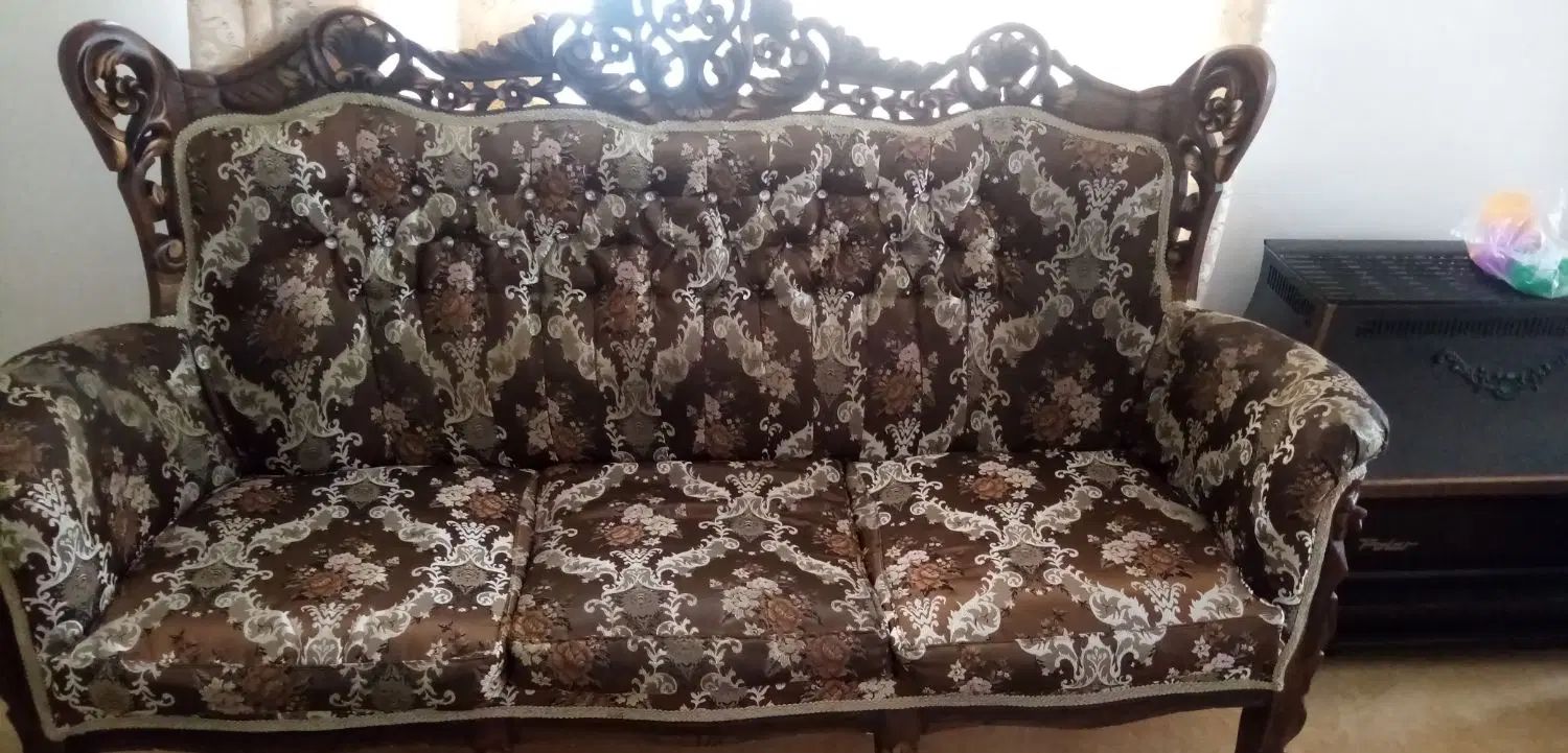 موبل 9 نفر استیل  سالم|مبلمان خانگی و میز عسلی|رشت, گلسار|دیوار
