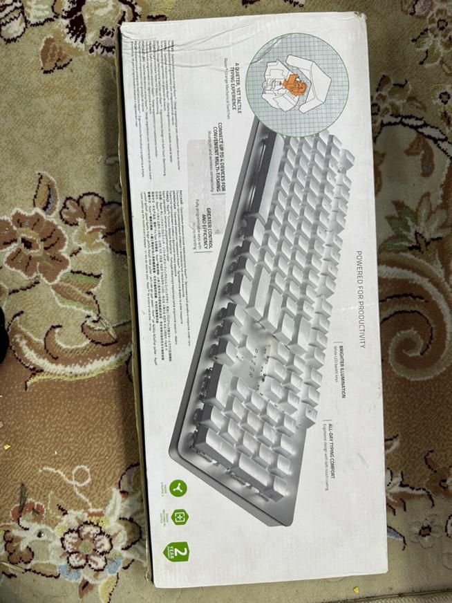 Razer Pro Type Wireless Mechanical Keyboard ریزر|قطعات و لوازم جانبی رایانه|زاهدان, |دیوار