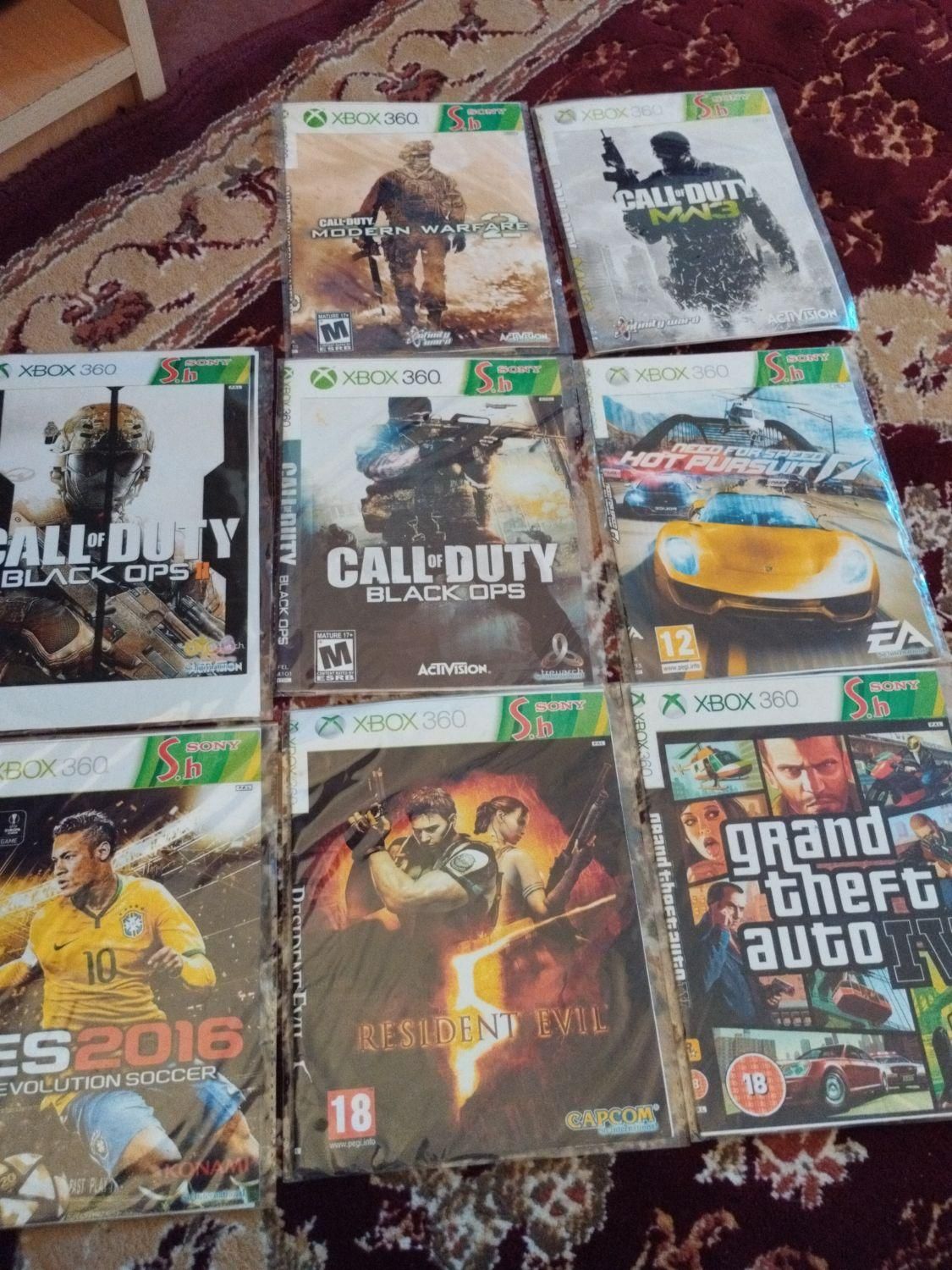 تعدادی بازی Xbox 360|کنسول، بازی ویدئویی و آنلاین|ارومیه, |دیوار