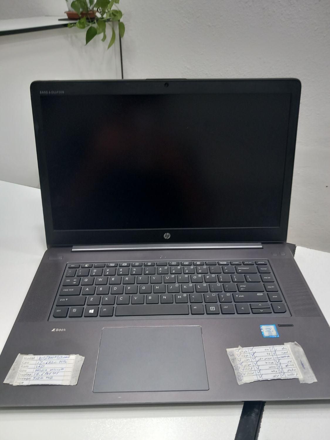 لپ تاپ HP ZBook i7 ۴g یکسال گارانتی اقساطی|رایانه همراه|اراک, |دیوار