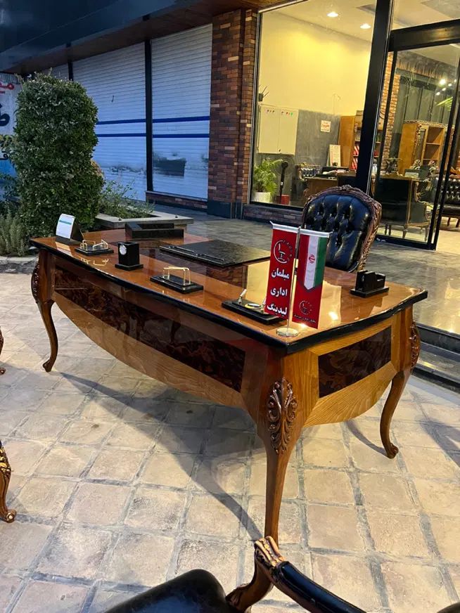 میز مدیریتی با روکش جناقی مبلمان اداری دفتری|دفتر کار|تهران, ایران|دیوار