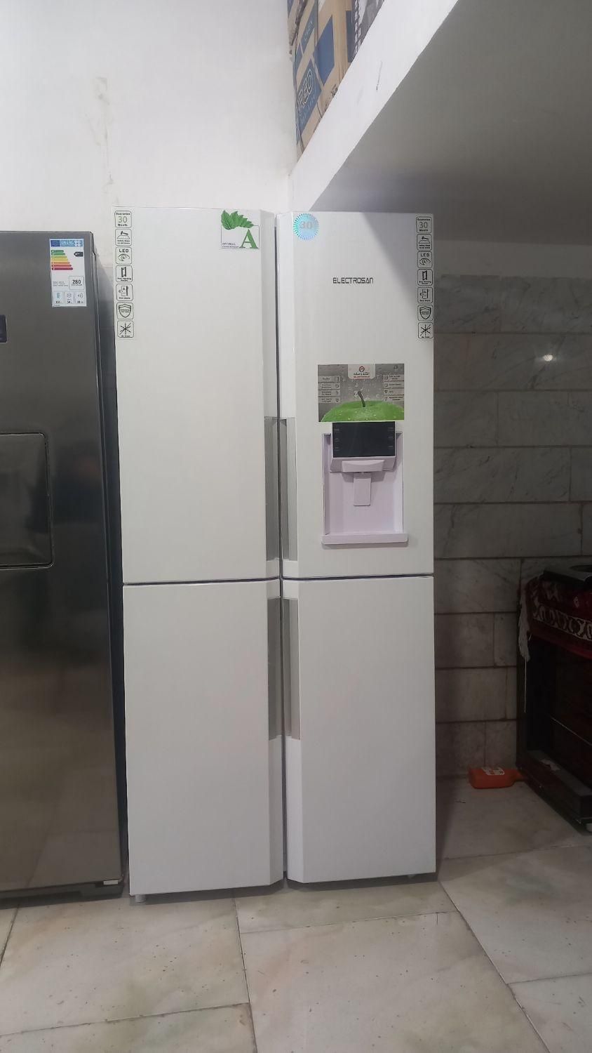 یخچال دوقلوی الکترواستیل اتومات یخساز|یخچال و فریزر|تویسرکان, |دیوار