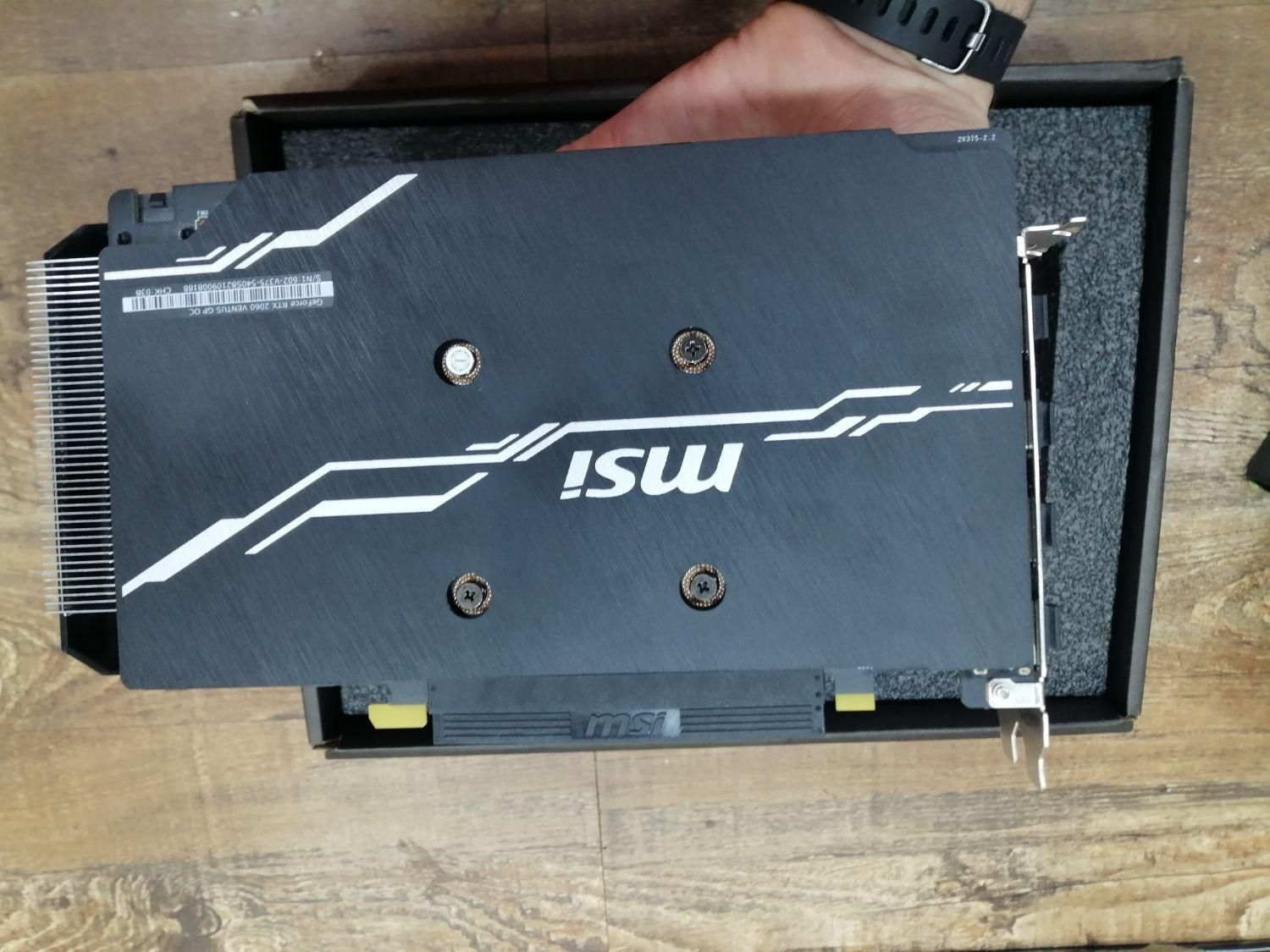 کارت گرافیک MSI RTX 2060 Ventus 6 GB|قطعات و لوازم جانبی رایانه|لاهیجان, کوی آزادگان|دیوار