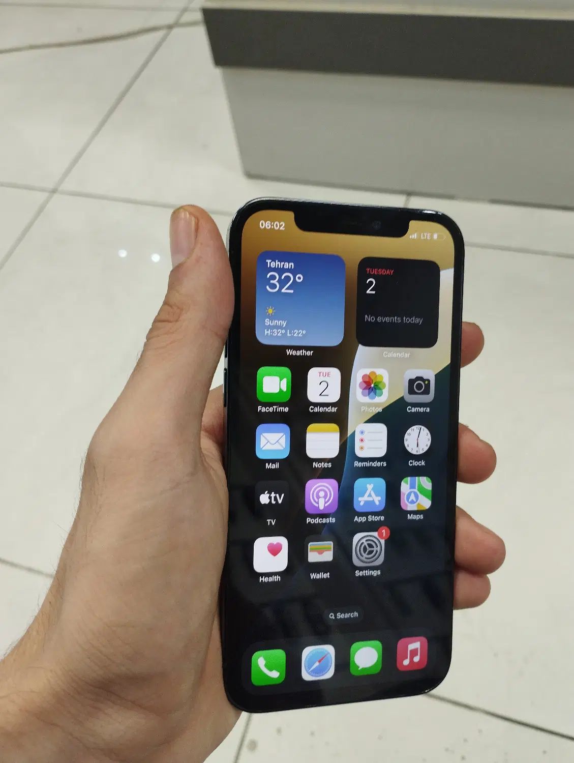 گوشی iphone 12 pro حافظه ۵۱۲|موبایل|کرج, شهرک اوج|دیوار