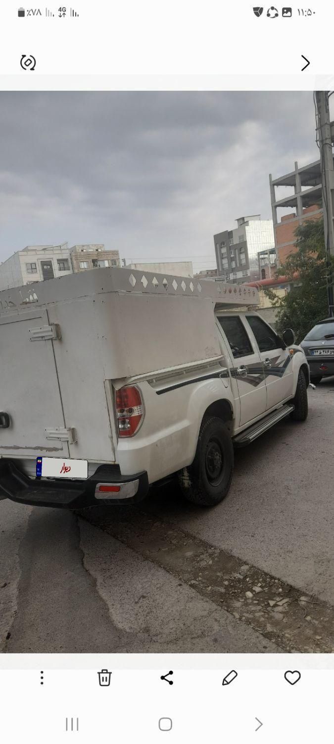 دوکابین  کارون ۴۰۲|خودرو سواری و وانت|گرگان, |دیوار