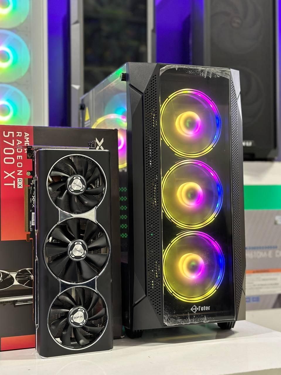 کیس گیمینگ RX5700XT پردازندهi512400F مین B660|رایانه رومیزی|مشهد, فلسطین|دیوار