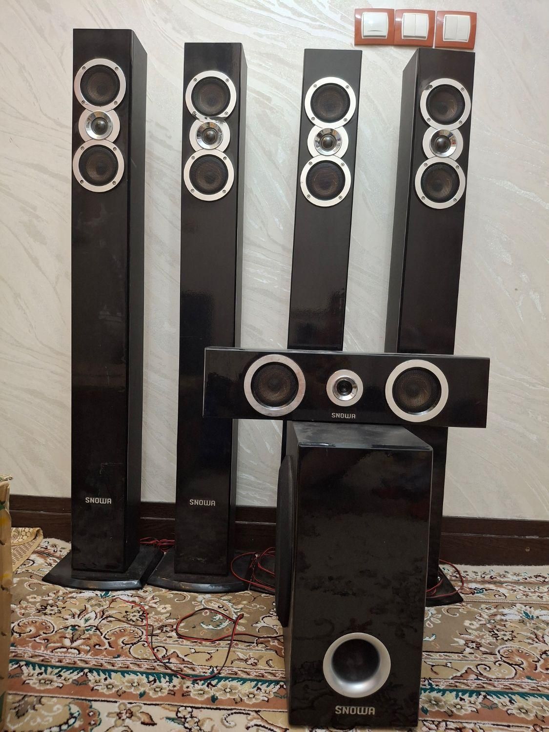 سینمای خانگی ۷ تیکه اسنوا|سیستم صوتی خانگی|مشهد, سناباد|دیوار