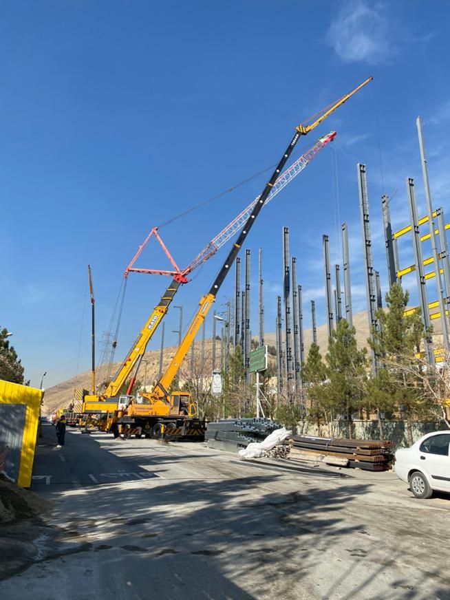 اجاره جرثقیل۳الی۳۶۰تن(شبانه روزی)و لیفتراک|خدمات حمل و نقل|تهران, پاسداران|دیوار