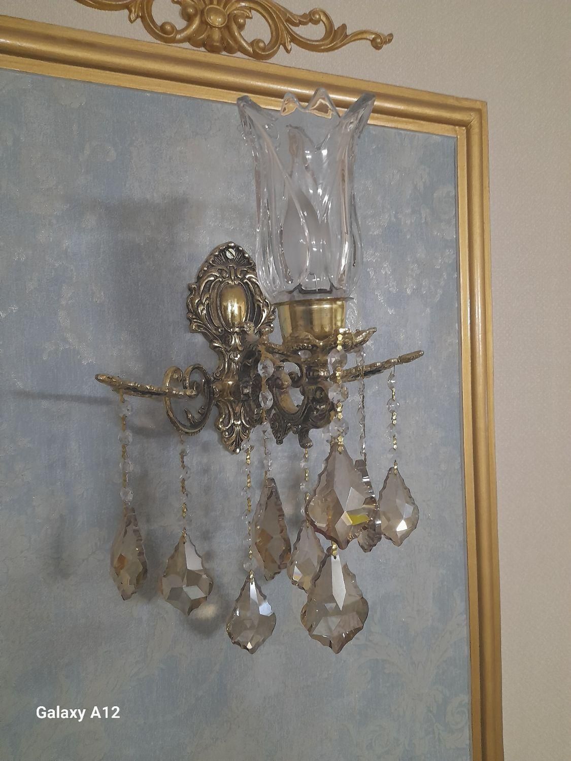 دیوارکوب برنز|لوستر و چراغ آویز|قم, سراجه (۱۵ خرداد)|دیوار