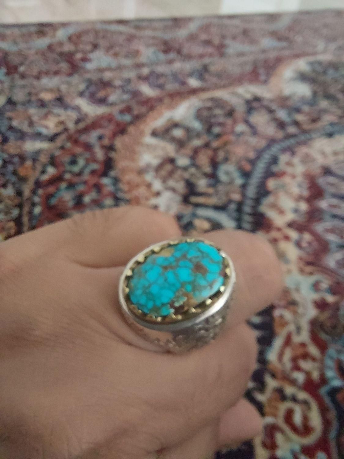 انگشتر فیروزه|جواهرات|سنندج, |دیوار