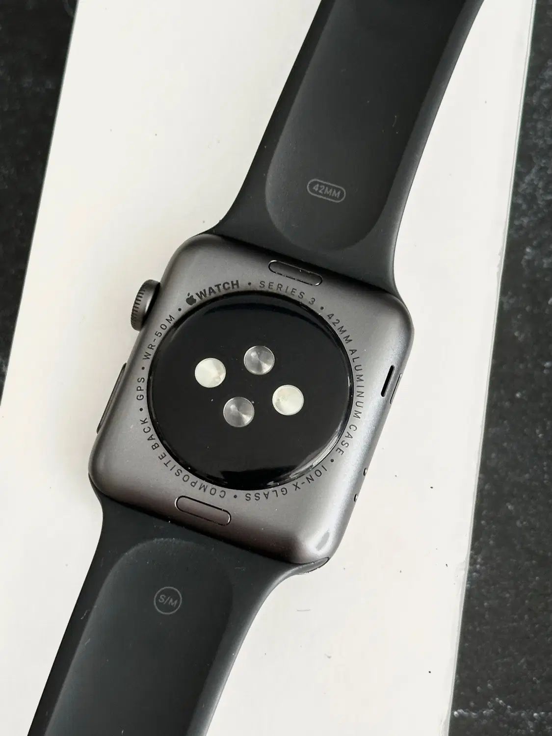 اپل واچ series 3 مشکی 42mm|ساعت|تهران, کامرانیه|دیوار