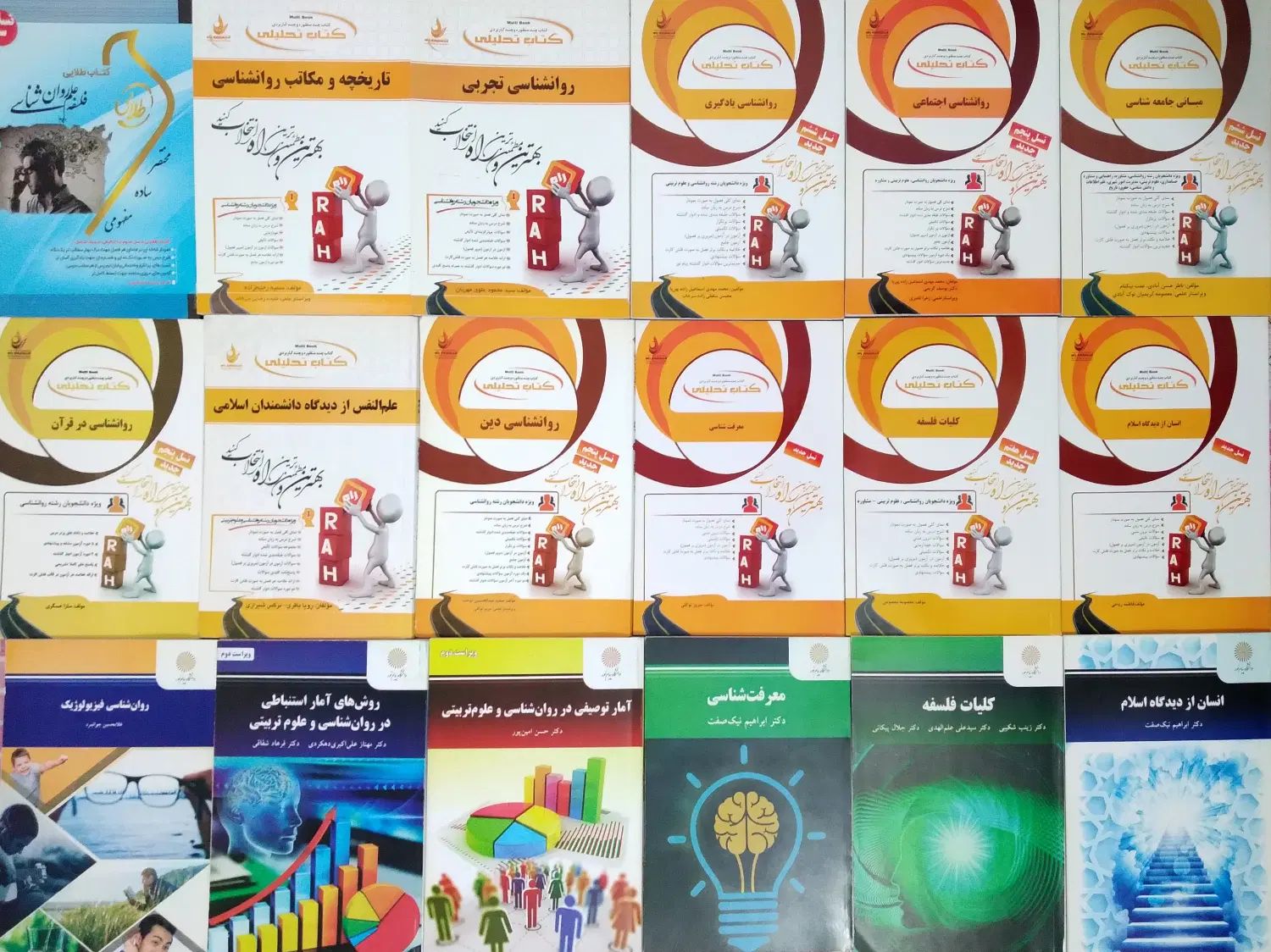 کتاب دست دوم پیام نور روانشناسی|کتاب و مجله آموزشی|تهران, فلسطین (میدان انقلاب)|دیوار