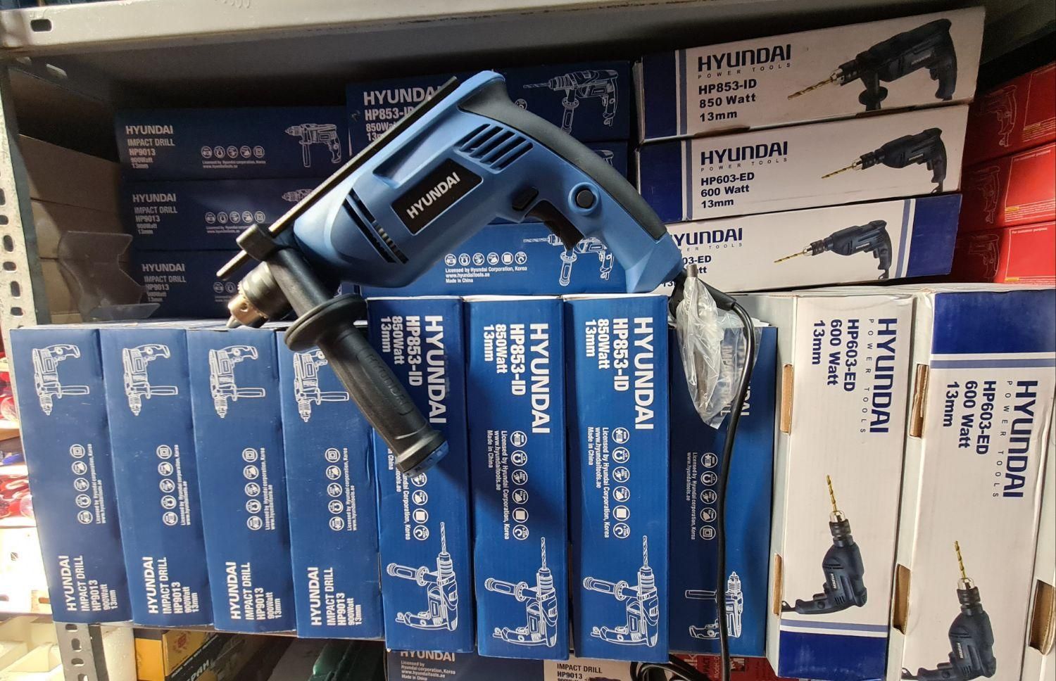 دریل چکشی هیوندای۸۵۰و۵۰۰وات|ماشین‌آلات صنعتی|کرمانشاه, |دیوار