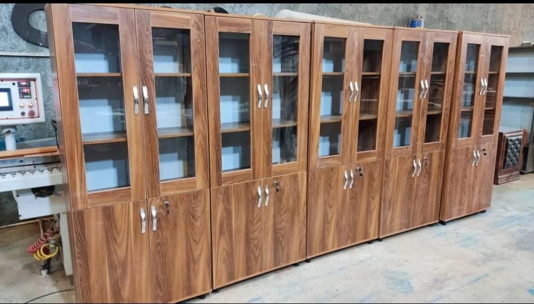 کتابخانه/درب دار|کتابخانه، شلف، قفسه‌های دیواری|اردبیل, |دیوار