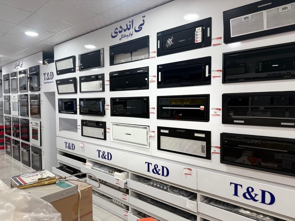 اجاق گاز رومیزی فر توکار T&D«افشاری پخش»|اجاق گاز و لوازم برقی پختوپز|زنجان, |دیوار