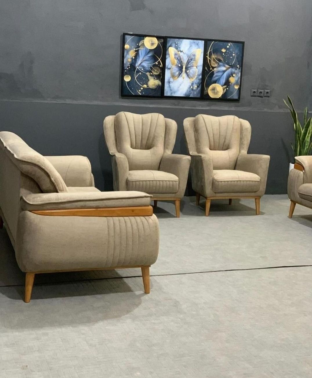 مبل سوفیا (ضمانتی)|مبلمان خانگی و میز عسلی|شاهین‌شهر, شهرک گلدیس|دیوار