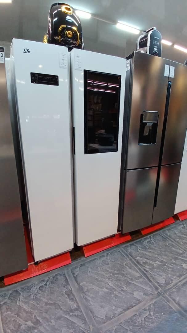 ساید بای ساید لایف ازدَم قسط با برجی 5 تومان|یخچال و فریزر|بیرجند, |دیوار