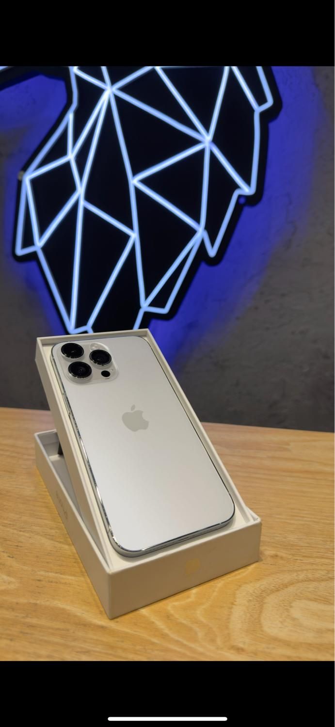 آیفون ۱۴ پرومکس Iphone 14 Promax ۲۵۶ گیگ رنگ سفید|موبایل|تهران, گیشا (کوی نصر)|دیوار