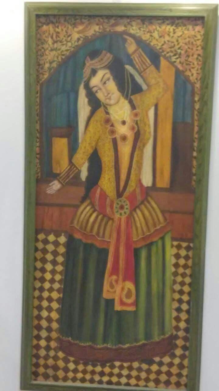 سفارشات قاب و تابلوهای قاجار|صنایع دستی و سایر لوازم تزئینی|تهران, زرکش|دیوار