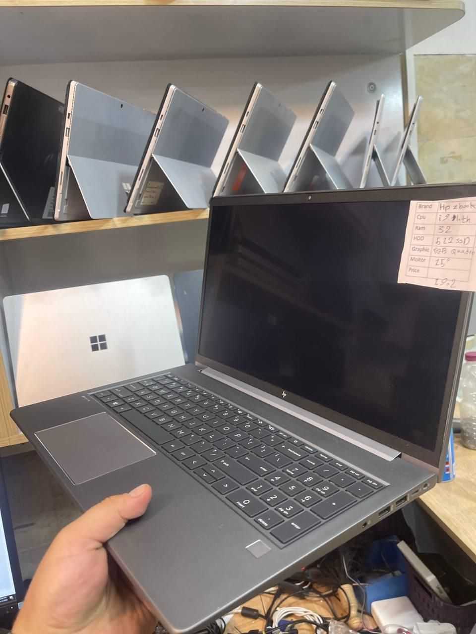 Hp zbook power لپ تاپ اوپن باکس ci9 گرافیکدار|رایانه همراه|همدان, |دیوار