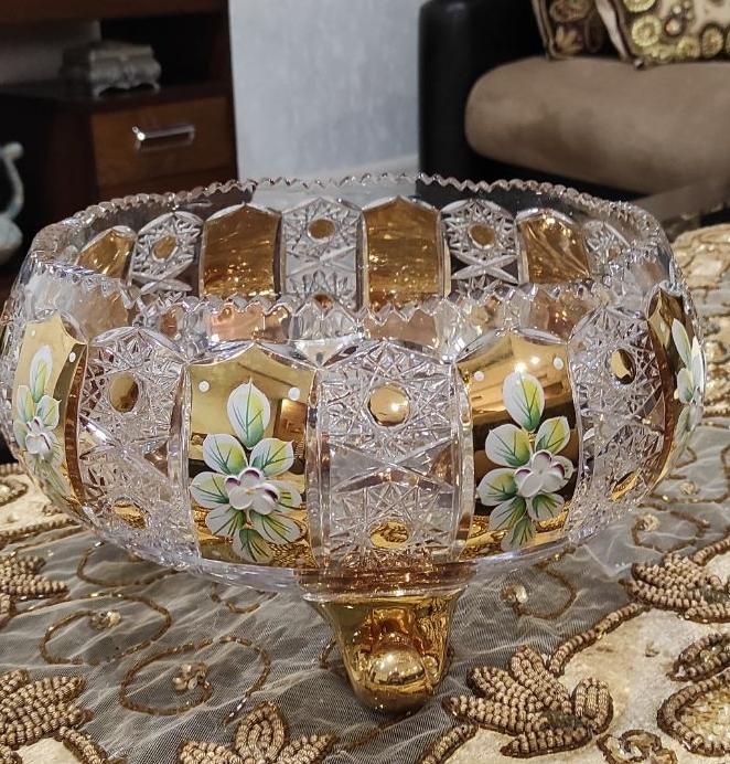 ظروف کریستال چک اصل|صنایع دستی و سایر لوازم تزئینی|قزوین, |دیوار