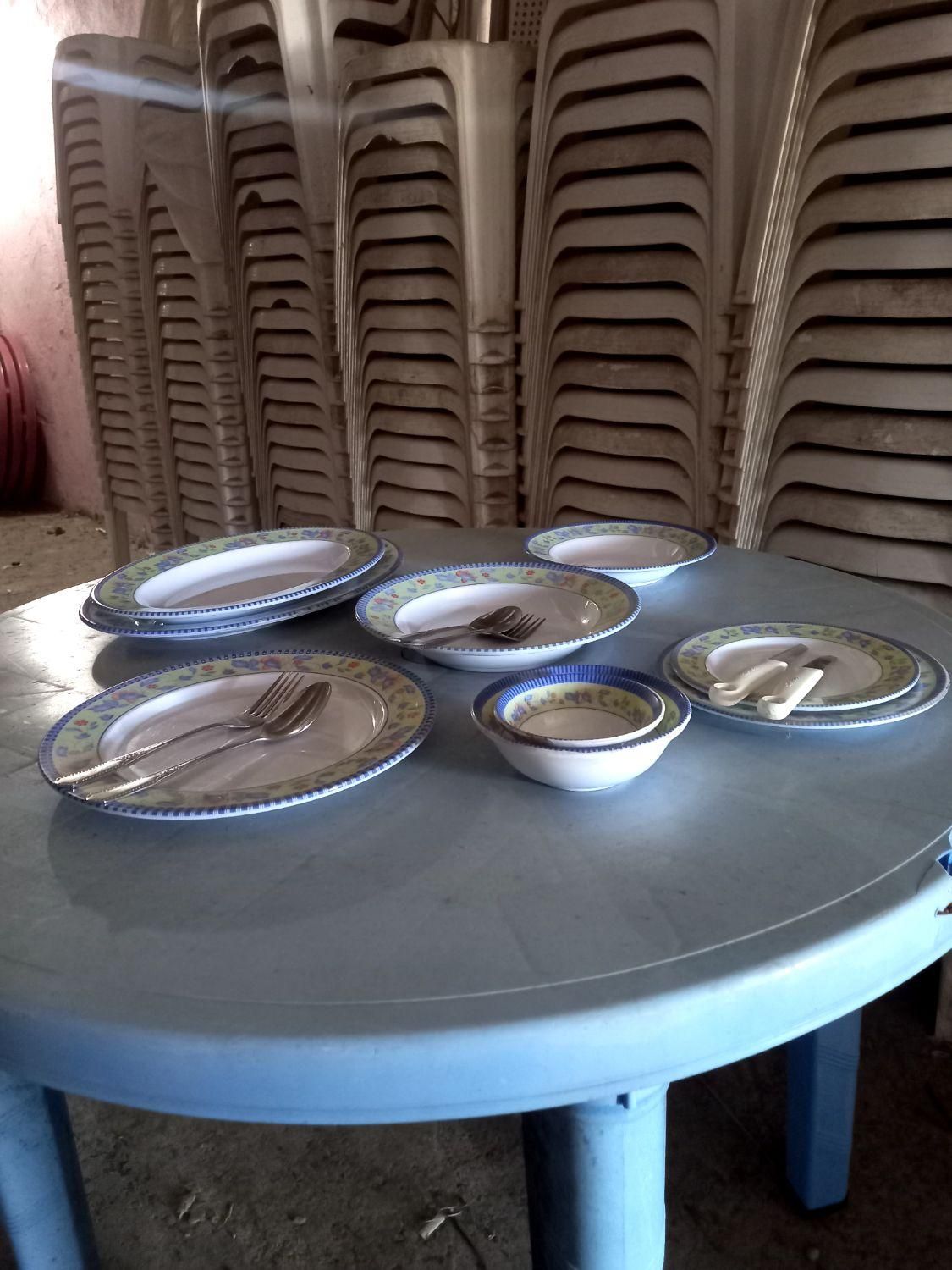 ظروف ملامین تورزن ،قاشق و چنگال، پارچ آب استیل|ظروف سرو و پذیرایی|تنکابن, |دیوار