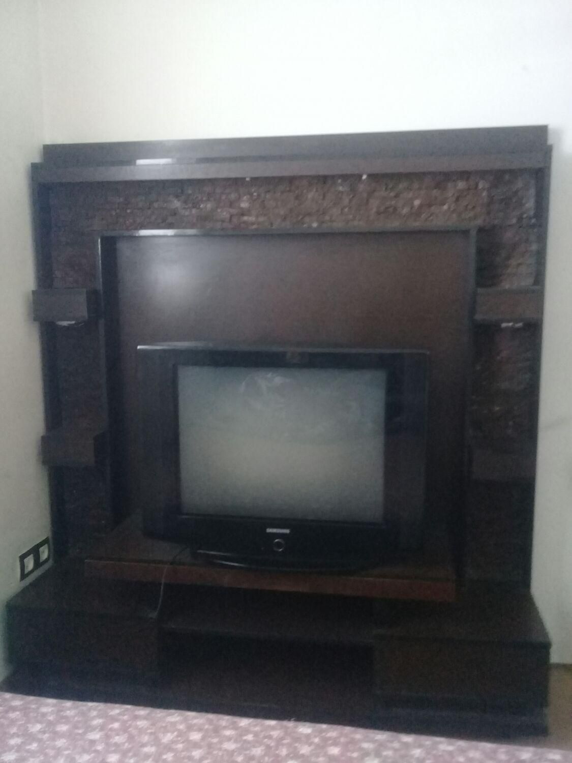 تلویزیون و میز|میز تلویزیون|ماکو, |دیوار